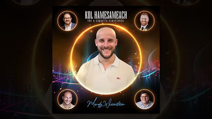 Mordy Weinstein - Kol Hamesameach (EP) (Vocal).png